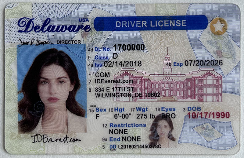 Buy Delaware ID Card Online